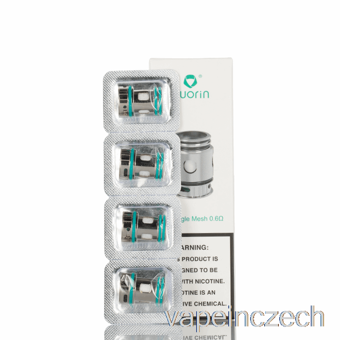 Suorin Tri Náhradní Cívky 0,6ohm Tri Single Mesh Cívky Vape Bez Nikotinu